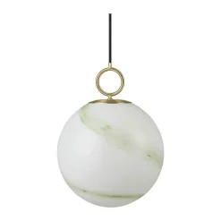 Halo Design Stockholm Pendel Ø 30 cm - Glas/metal - Marble Green