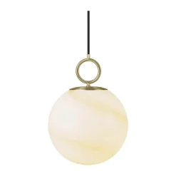 Halo Design Stockholm Pendel Ø 25 cm - Glas/metal - Marble Brown