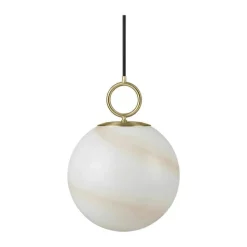 Halo Design Stockholm Pendel Ø 25 cm - Glas/metal - Marble Brown