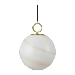 Halo Design Stockholm Pendel Ø 30 cm - Glas/metal - Marble Brown