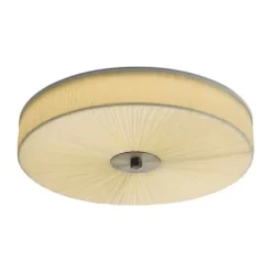 Halo Design String Loftslampe Ø 40 cm - Metal/stof - Creme