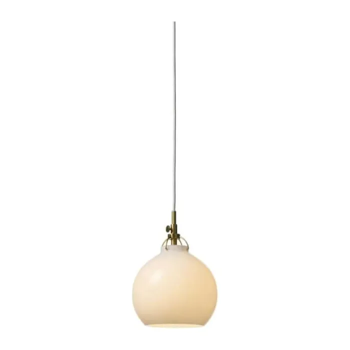Halo Design Toscana Pendel Ø 18 x H 24 cm - Glas - Opal