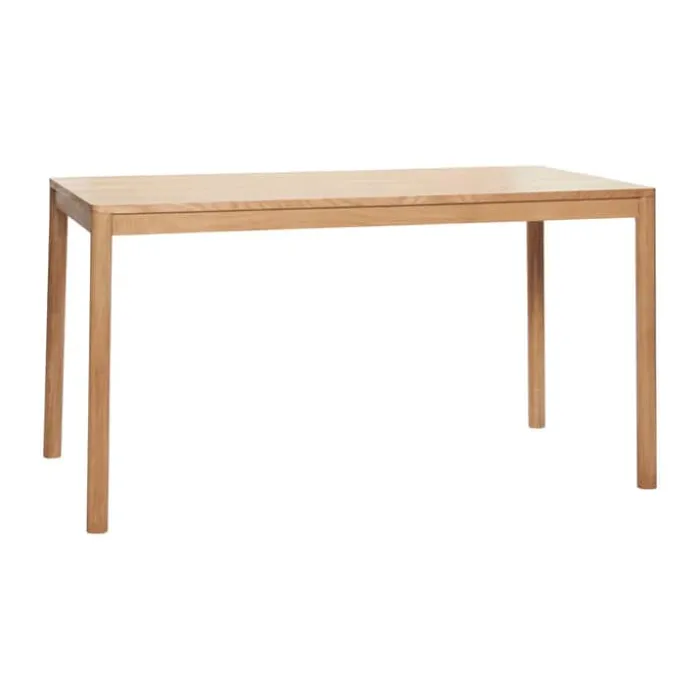 Hübsch Acorn Spisebord H 74 x B 80 x L 140 cm - MDF/egetræ - Natur