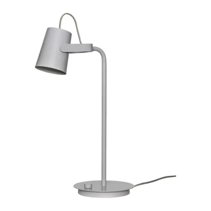 Hübsch Ardent Bordlampe H 54 cm - Jern - Lysegrå