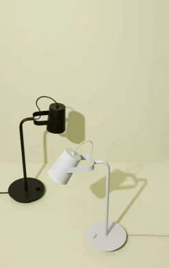 Hübsch Ardent Bordlampe H 54 cm - Jern - Lysegrå