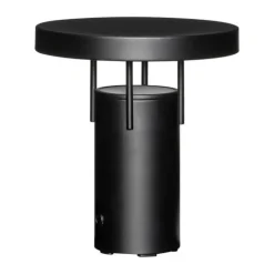Hübsch Bringme Bordlampe Ø 18 x H 20 cm - Akryl/jern - Sort/mat