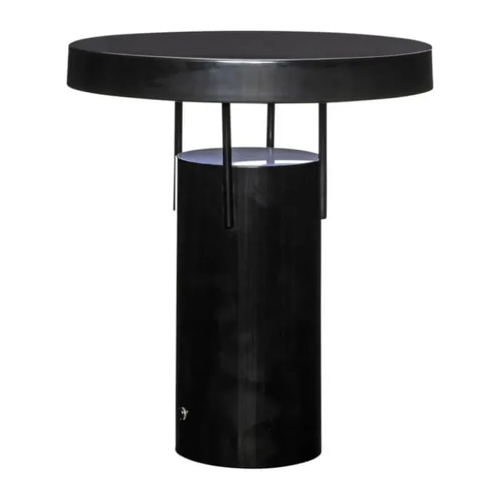Hübsch Bringme Bordlampe Ø 25 x H 28 cm - Stål - Sort