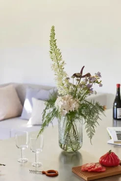 Hübsch Clink Rødvinsglas - 6 stk. 38 cl - Glas - Klar