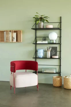 Hübsch Column Magasinholder H 37 x B 11 x L 110 cm - Egetræ - Natur