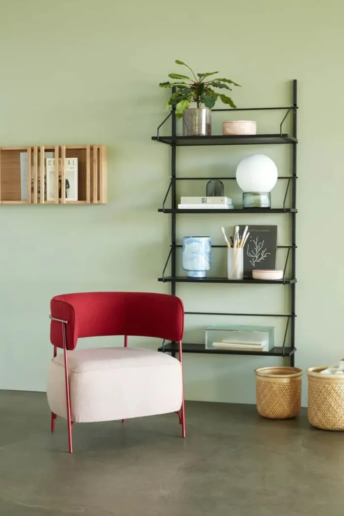 Hübsch Column Magasinholder H 37 x B 11 x L 110 cm - Egetræ - Natur