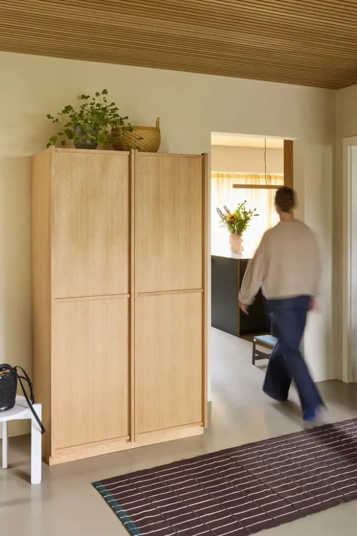 Hübsch Cottage Gulvtæppe B 80 x L 200 cm - Bomuld - Brun