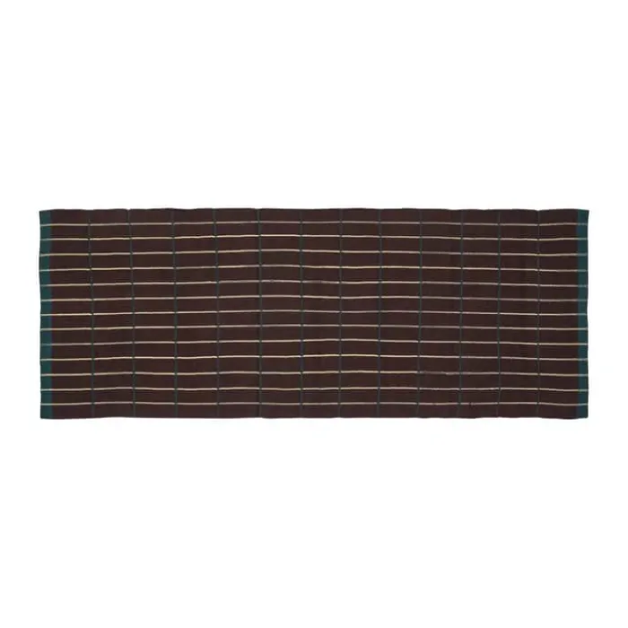 Hübsch Cottage Gulvtæppe B 80 x L 200 cm - Bomuld - Brun