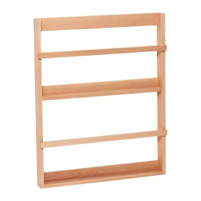 Hübsch Display Væghylde H 92 x B 9 x L 74 cm - Egetræ - Natur