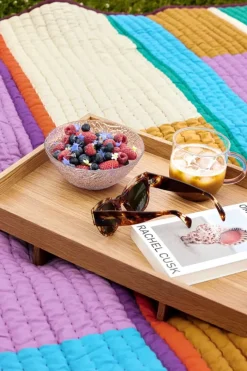 Hübsch Elevate Bakke B 33 x L 46 cm - Egetræsfiner/MDF - Natur