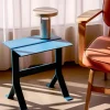Hübsch Fold Sidebord H 42 x B 30 x L 40 cm - Jern - Petrol