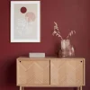 Hübsch Herringbone Kommode H 70 x B 40 x L 100 cm - MDF/egetræ - Natur