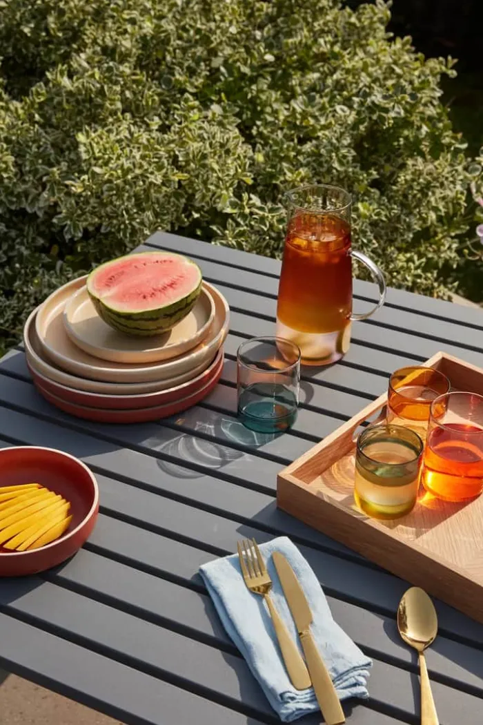 Hübsch Lemonade Kande 130 cl - Glas - Ravfarve