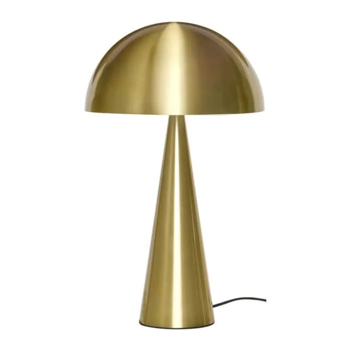 Hübsch Mush Bordlampe Ø 30 x H 50 cm - Jern - Messingfarve