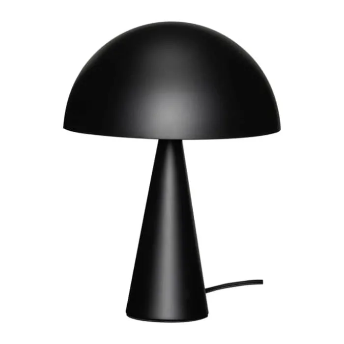 Hübsch Mush Bordlampe Ø 25 x H 34 cm - Jern - Mat sort
