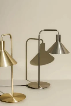 Hübsch Solo Bordlampe Ø 37 x H 50 cm - Jern - Nikkel