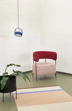Hübsch Stage Pendel H 27 cm - Jern - Blå