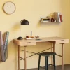 Hübsch Studio Skrivebord H 77 x B 55 x L 120 cm - MDF/egetræ - Natur