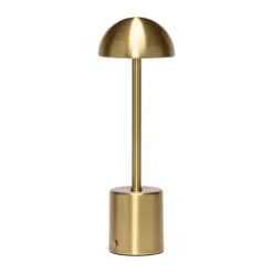 Hübsch Taten Bordlampe Ø 10 x H 30 cm - Jern/polycarbonat - Messing