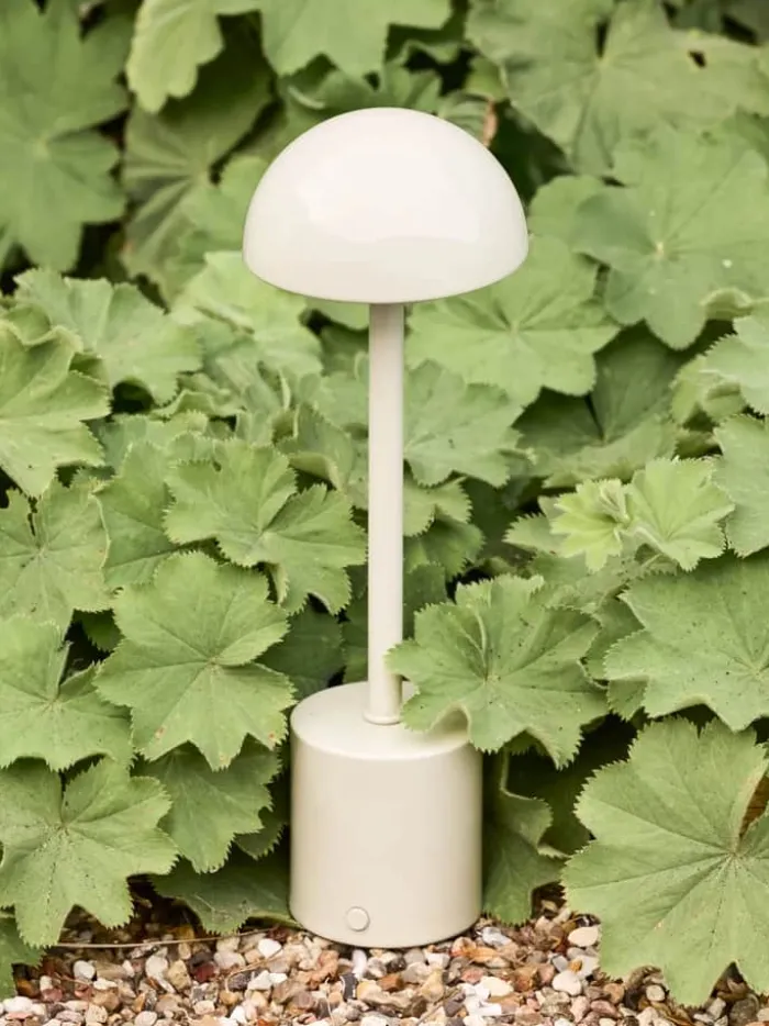 Hübsch Taten Bordlampe Ø 10 x H 30 cm - Jern/polycarbonat - Sand