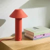 Hübsch Tower Bordlampe Ø 19 x H 32 cm - Jern/polycarbonat - Rød