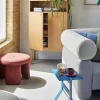 Hübsch Ulterior Skab H 135 x B 44 x L 80 cm - MDF/egetræ - Natur