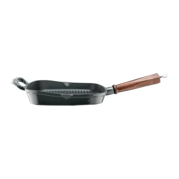 Heirol Grillpande Ø 26 cm - Støbejern - Sort