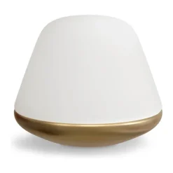 Herstal Bloom Bordlampe Ø 20 cm - E27 - Messing/opal
