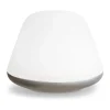 Herstal Bloom Bordlampe Ø 38 cm - E27 - Sølvfarvet/opal