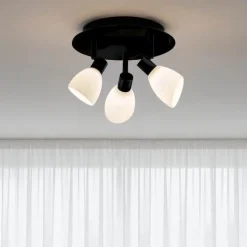 Herstal Cut Spotlight Loftlampe Ø 31,5 cm - G9 - Sort
