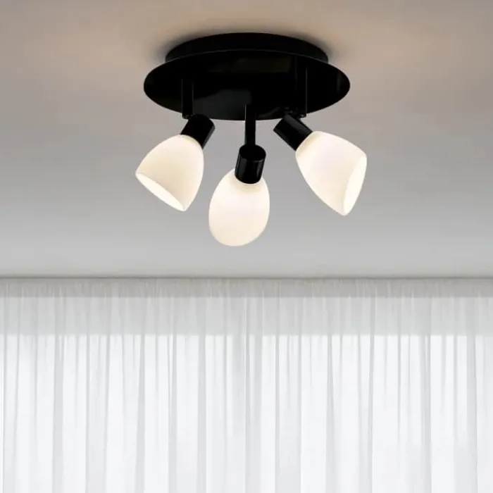 Herstal Cut Spotlight Loftlampe Ø 31,5 cm - G9 - Sort