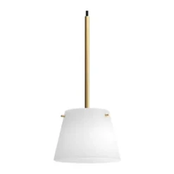 Herstal Gil il Grande Pendel Ø 13,4 cm - Metal/glas - Satin messing