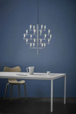 Herstal Manola Pendel H 67 x Ø 70 cm - E14 - Krom