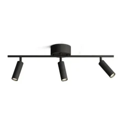 Herstal Pipeline Loftlampe m. 3 spot B 22,5 x L 66,5 cm - Metal - Sort