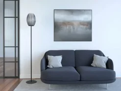 Herstal Tentacle Gulvlampe H 165 cm - Metal/akryl - Sort røg
