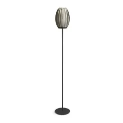 Herstal Tentacle Gulvlampe H 165 cm - Metal/akryl - Sort røg