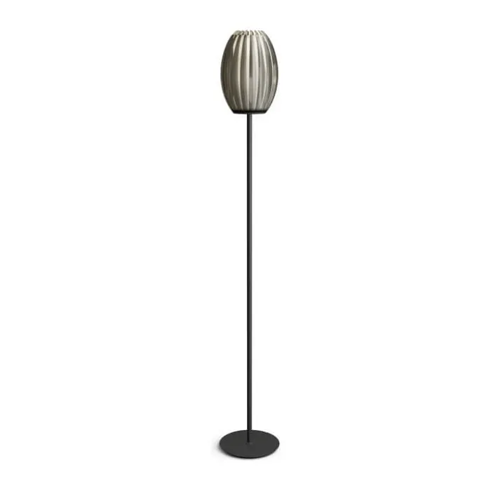 Herstal Tentacle Gulvlampe H 165 cm - Metal/akryl - Sort røg