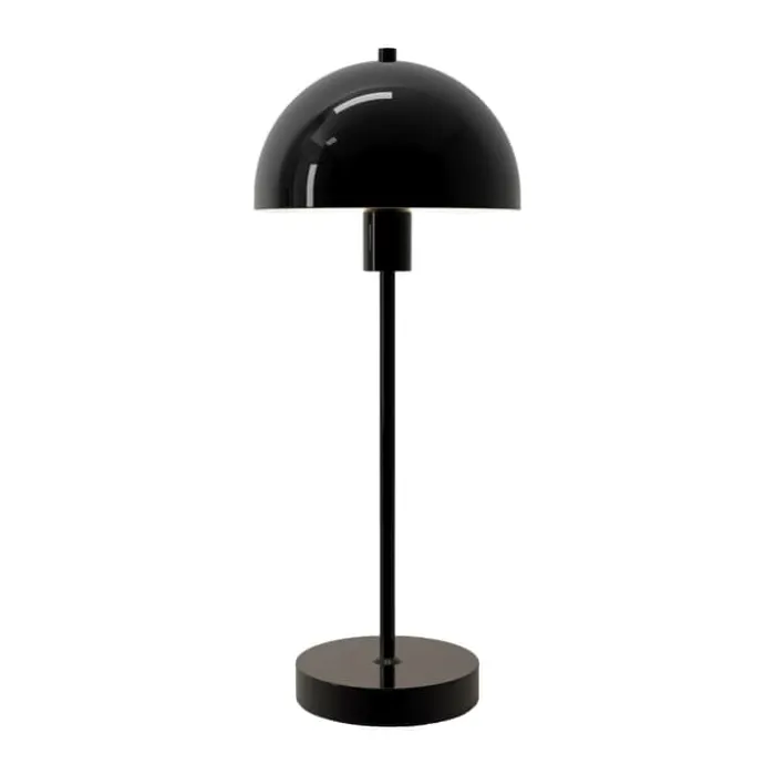 Herstal Vienda Bordlampe Ø 19,5 x H 50 cm - Metal - Blank sort