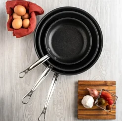Hestan Probond Stegepande Ø 32 cm - Rustfrit stål/aluminium - Non-stick