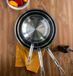 Hestan Probond Stegepande Ø 28 cm - Rustfrit stål/aluminium