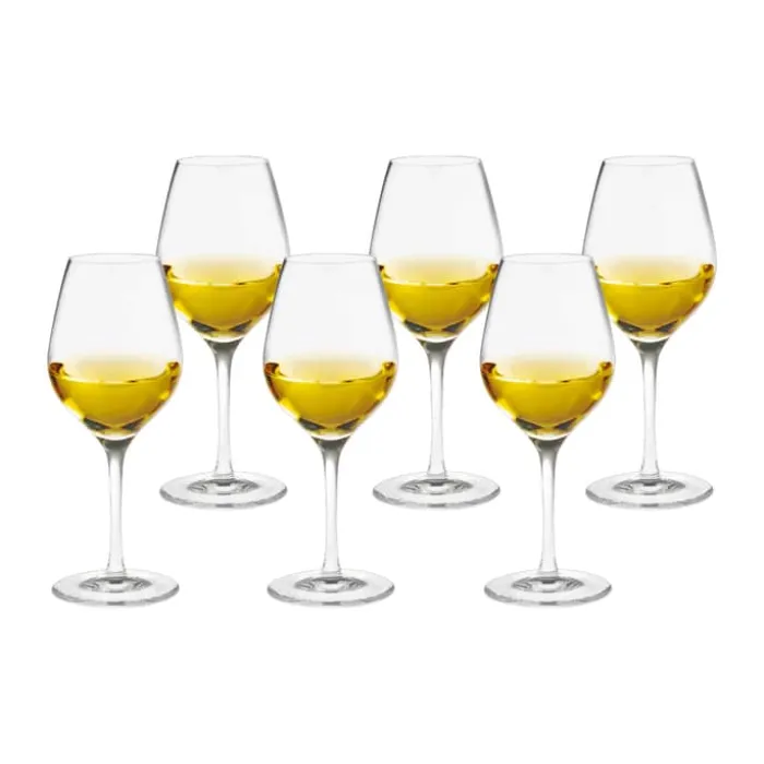 Holmegaard Cabernet Hedvinsglas - 6 stk. 28 cl - Glas - Klar