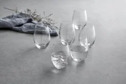 Holmegaard Cabernet Vandglas - 6 stk. 25 cl - Glas - Klar