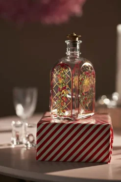 Holmegaard Christmas 2025 Juleflaske 73 cl - Glas - Klar/multifarvet