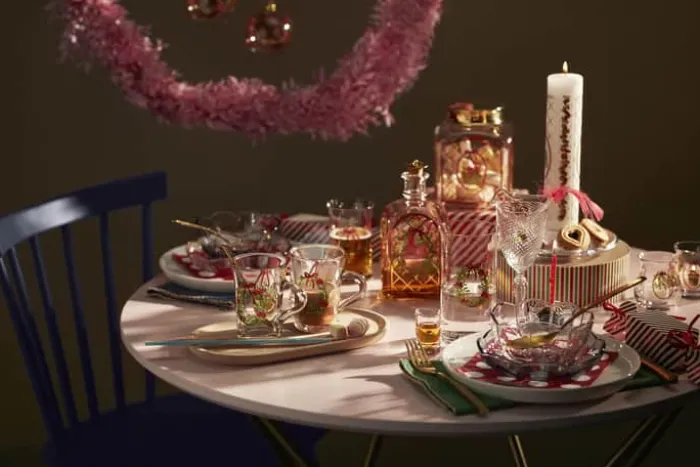 Holmegaard Christmas 2025 Juleflaske 73 cl - Glas - Klar/multifarvet