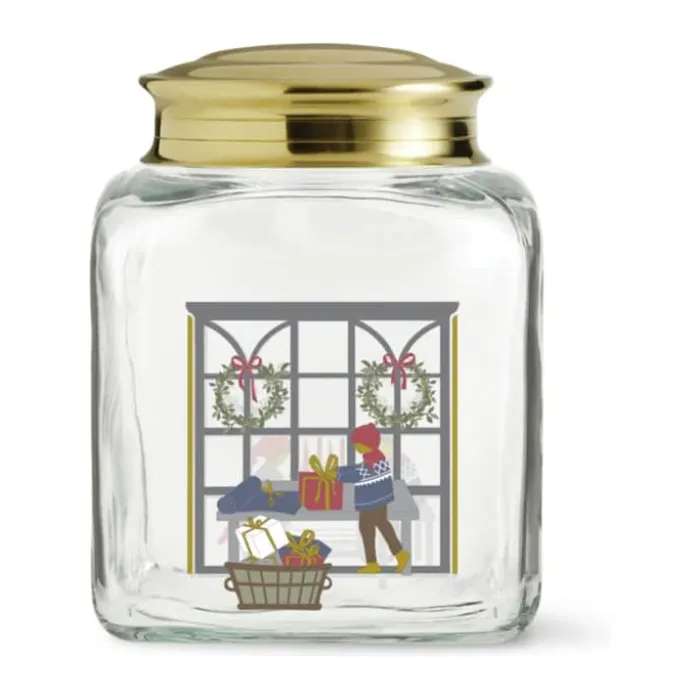Holmegaard Christmas 2024 Julekageglas H 16 cm - Glas - Multifarvet