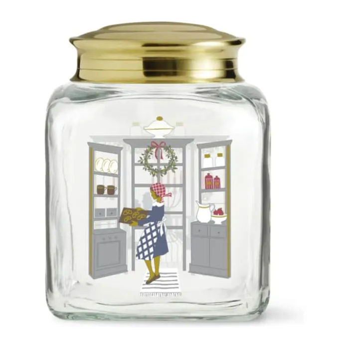 Holmegaard Christmas 2024 Julekageglas H 16 cm - Glas - Multifarvet